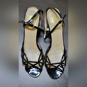 Clark's Italian leather sandal heels